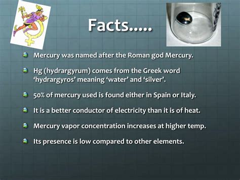 facts about mercury mythology.